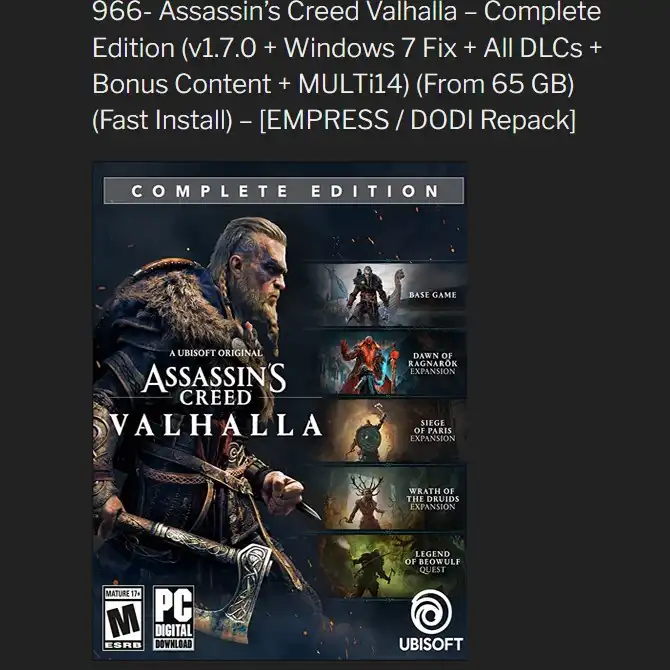 نسخه dodi یعنی چه ؟