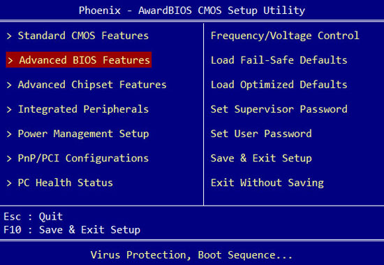 فرق بین bios و uefi