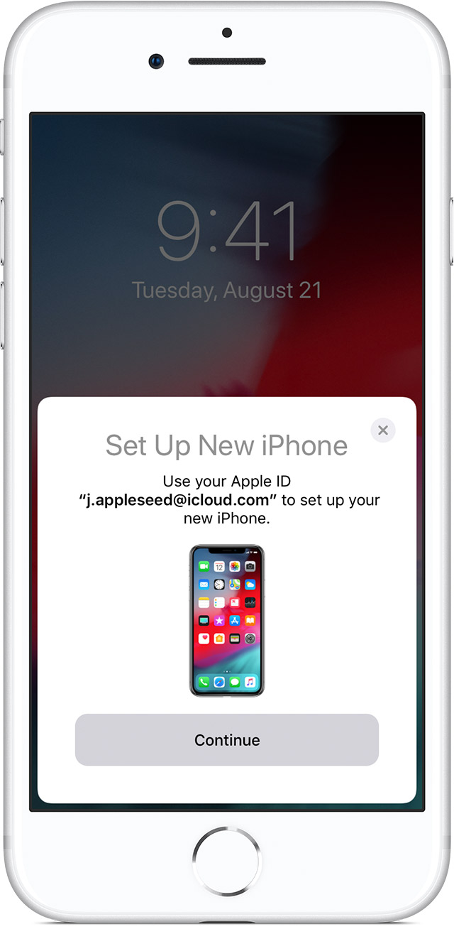 transfer data from iphone to new iphone