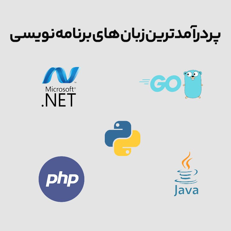 معرفی پردرآمدترین زبان های برنامه نویسی در ایران